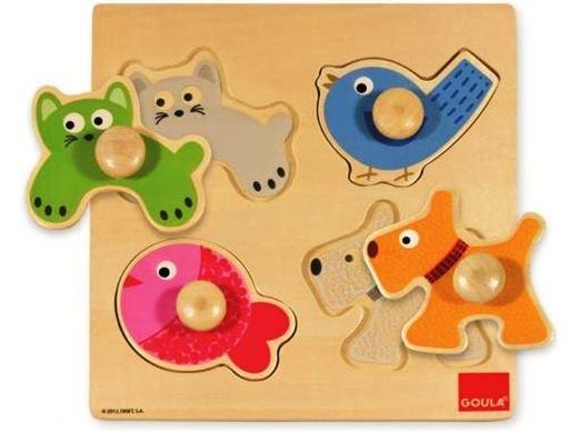 Goula Inlegpuzzel Huisdieren