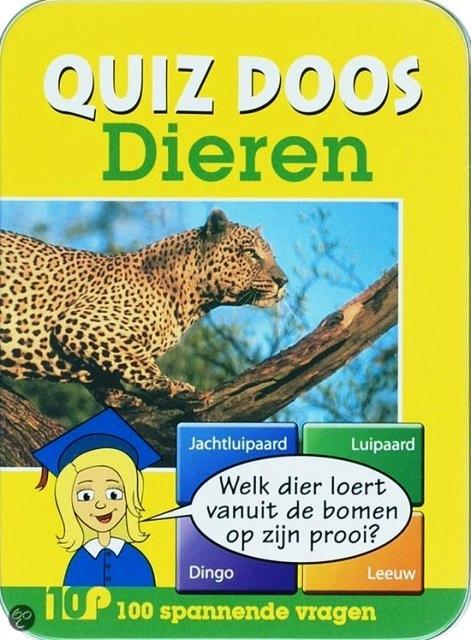 Quizdoos dieren