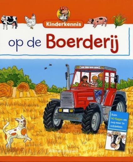 Boek - Kinderkennis - Op de boerderij