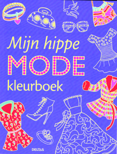 Boek - Mijn hippe mode kleurboek