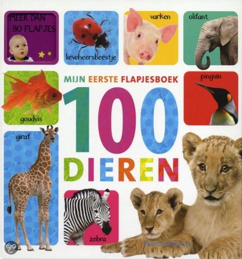 Mijn eerste flapjesboek - 100 dieren