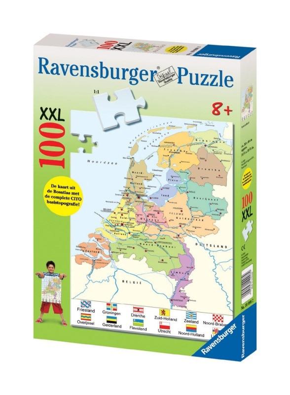 Ravensburger Puzzel Nederland kaart CITO