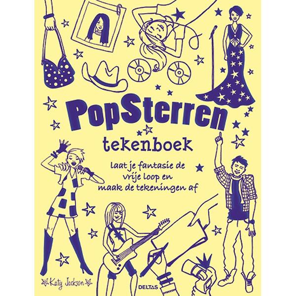 Popsterren tekenboek