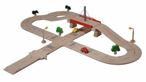 PlanToys Wegenset - Deluxe