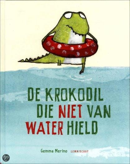 Boek - De krokodil die niet van water hield