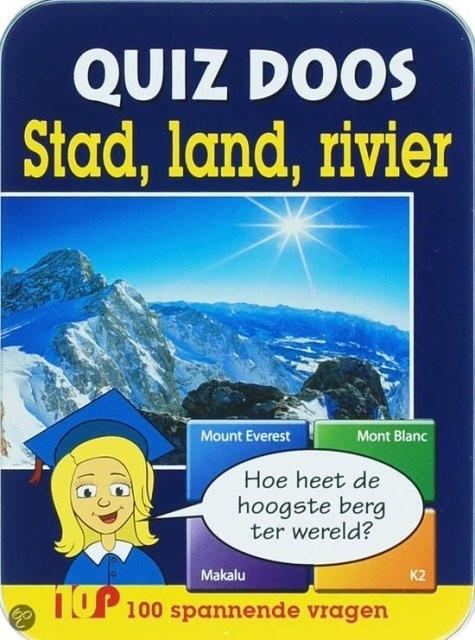 Quizdoos Stad. land. rivier