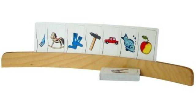 Longfield Games Kaarthouder groot hout