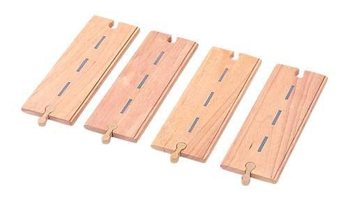 PlanToys set Rechte stukken - 1259