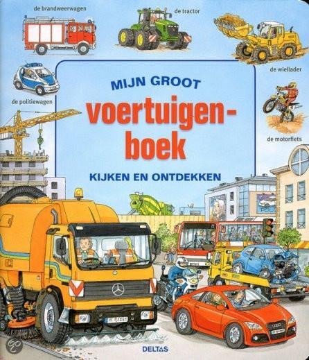 Mijn groot voertuigenboek- Kijken en ontdekken