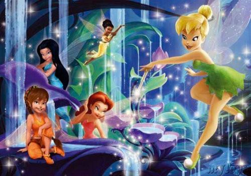 Puzzel Disney - De 5 Fairies