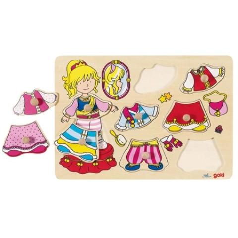 Aankleedpuzzel Prinses