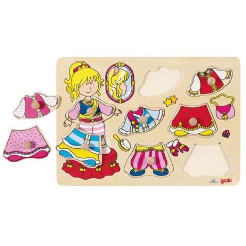 Aankleedpuzzel Prinses