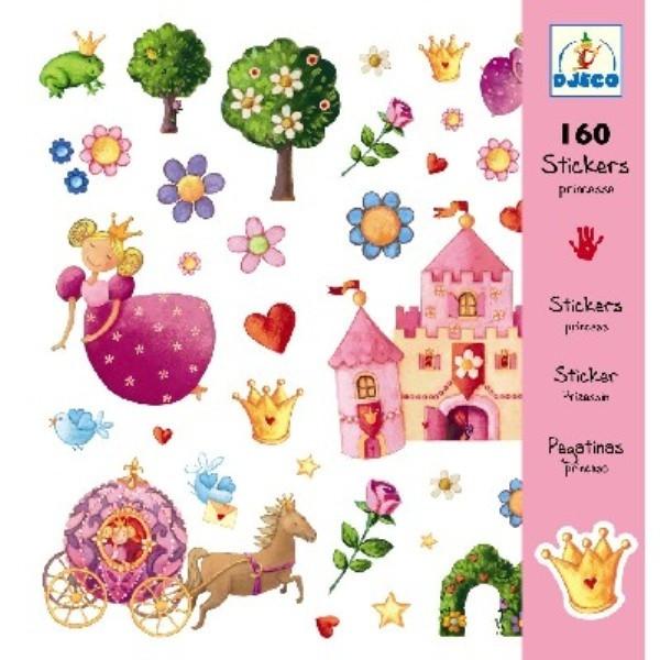 Djeco Stickers Prinsessen