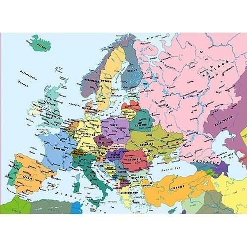 Ravensburger Puzzel Europa kaart