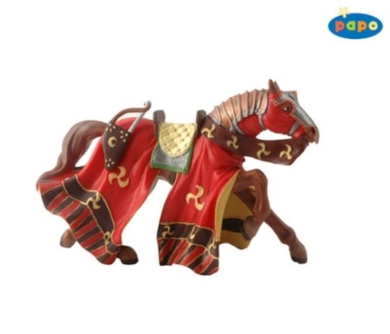 Papo Paard van de Turkse ridder (rood)