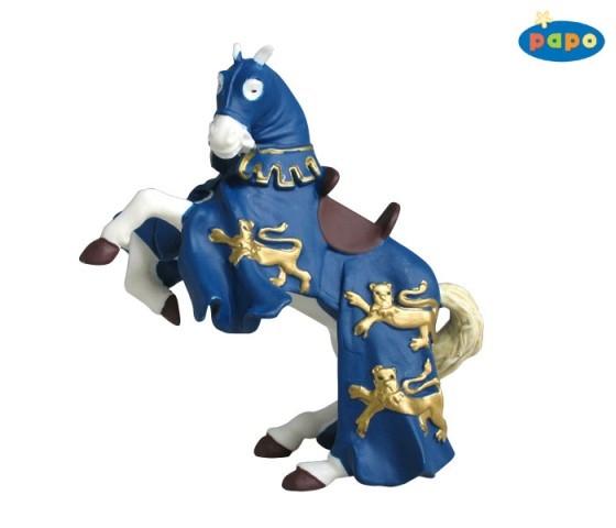 Papo Paard van Koning Richard (blauw)