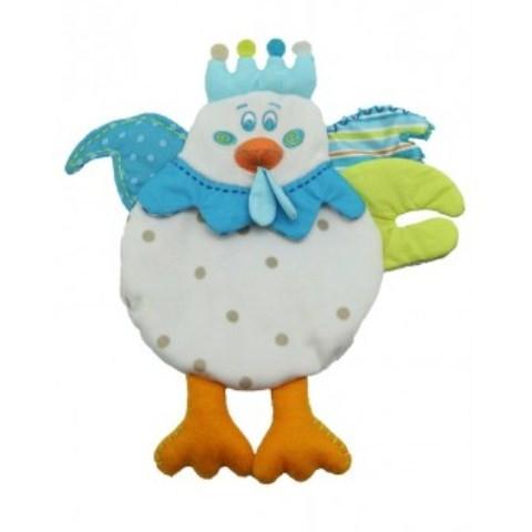 Dushi babydoekje Chick blauw