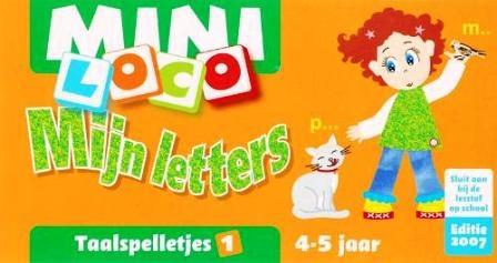 Mini Loco Taalspelletjes 1 - Mijn eerste letters