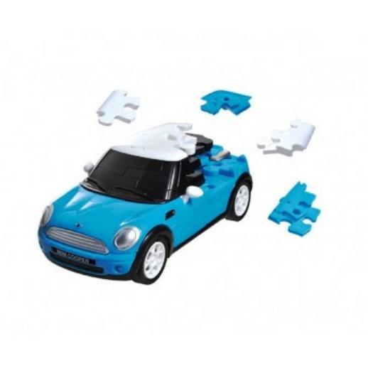 Eureka 3D Puzzel Mini Cooper - blauw