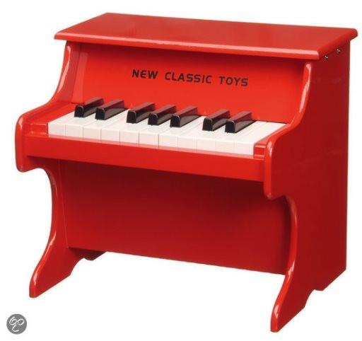 New Classic Toys Piano rood