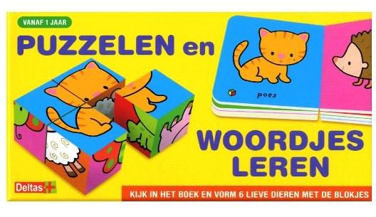 Puzzelen en woordjes leren