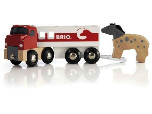 Brio Vrachtwagen met paardentrailer