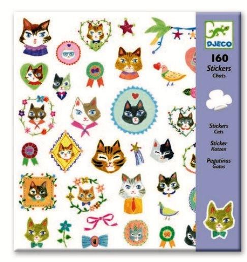 Djeco Stickers Katten
