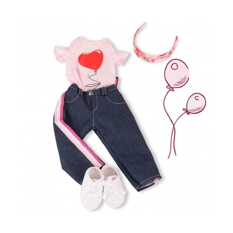 Combinatio Jeans in style (45-50 cm)