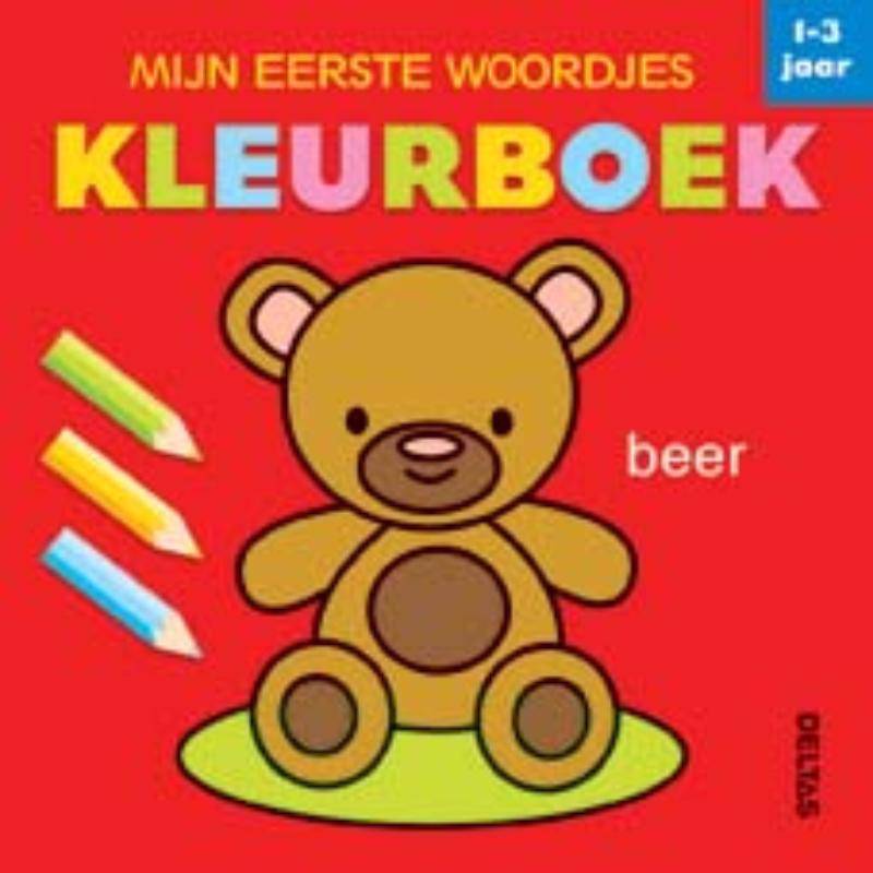 Mijn eerste woordjes kleurboek (1-3j)