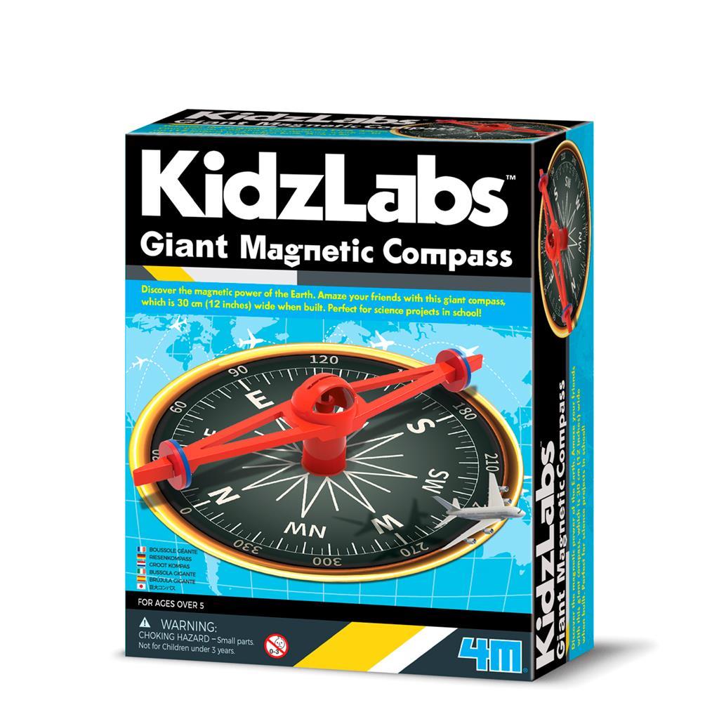 4M Kidzlabs: GIANT MAGNETISCH KOMPAS  (30cm)