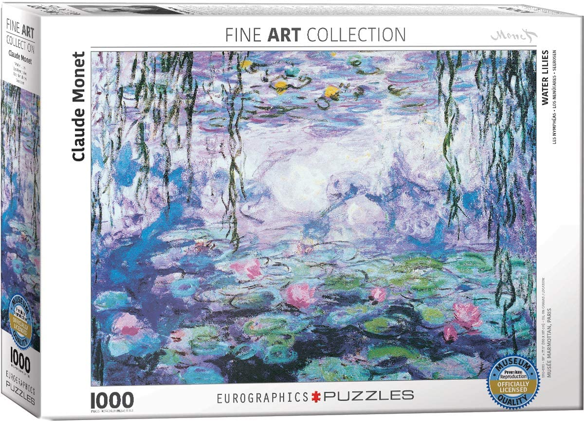 Puzzel Water Lilies (1000 st)