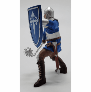 Knight with mace (blue)