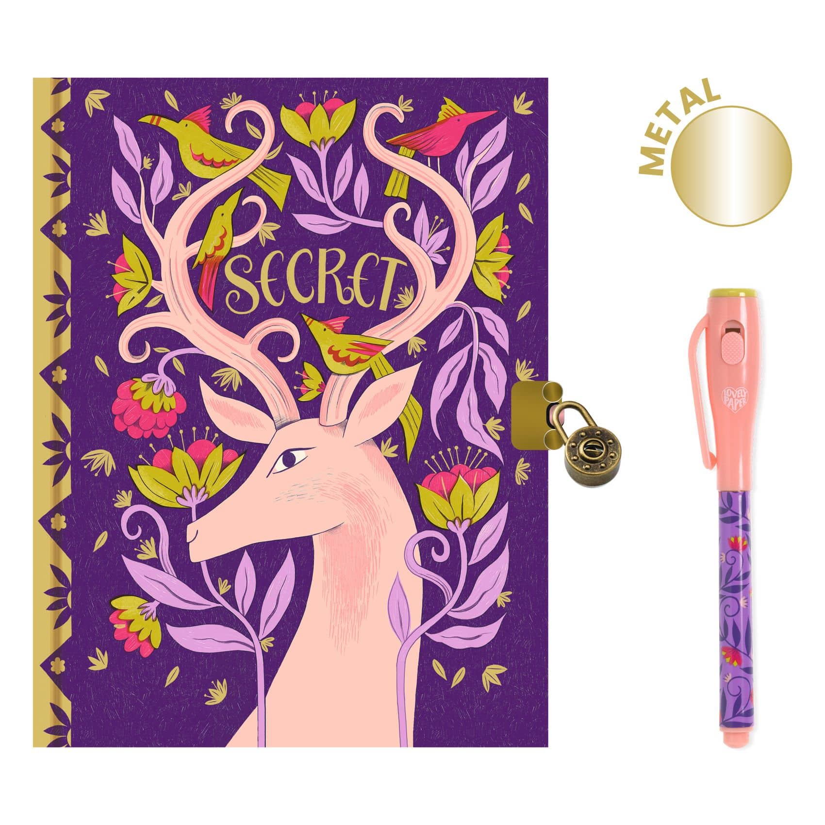 Secret Notebook - Magic pen  Melissa