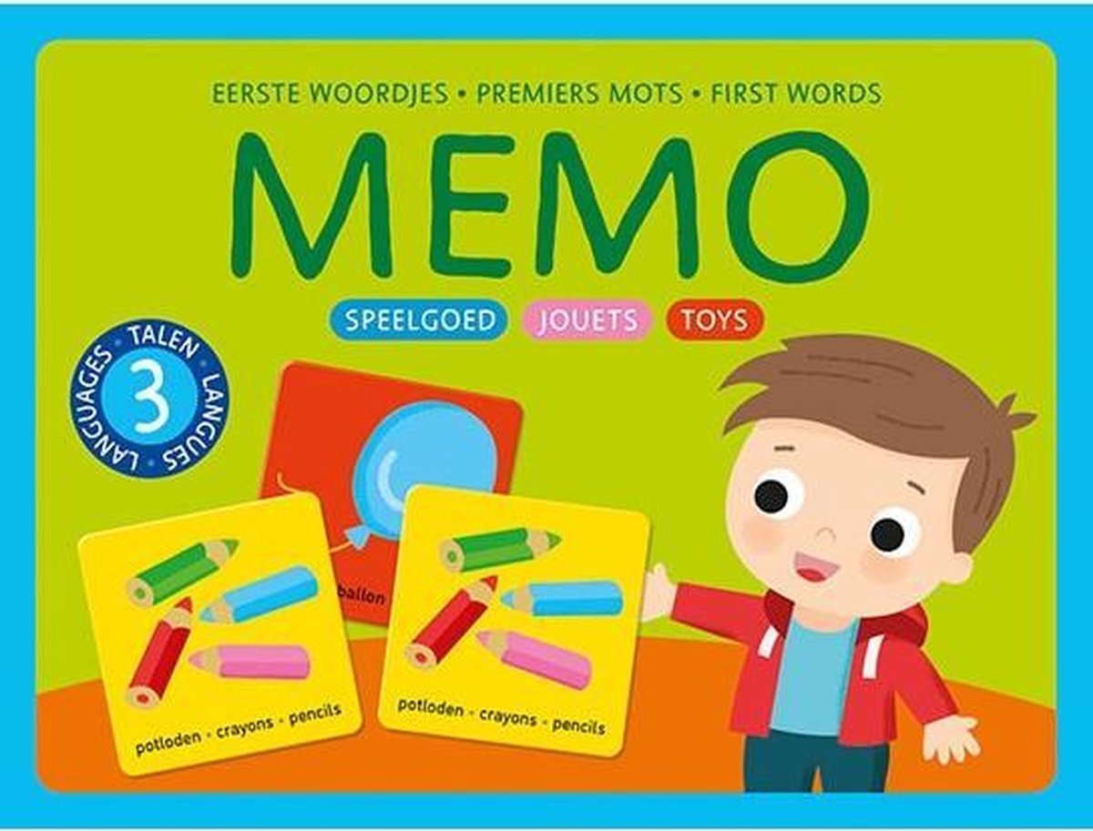 Memo Eerste woordjes - Speelgoed