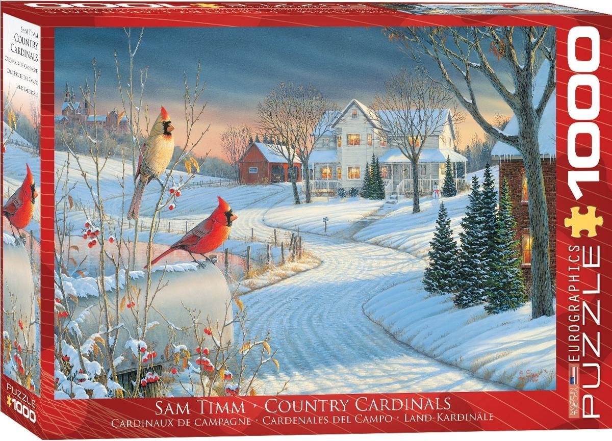 Puzzel Country Cardinals (1000 st.)