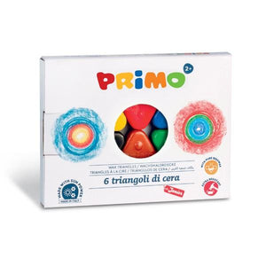 PRIMO - Driehoek waskrijt zijde 50 mm in doos
