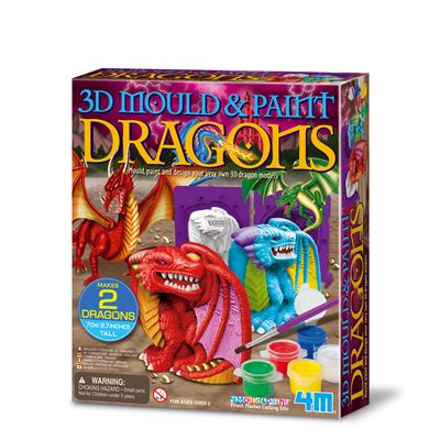 4M Crea GIPS: 3D Mould & Paint DRAGONS