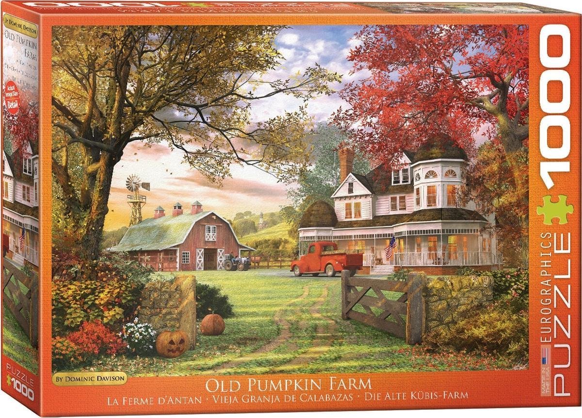 Puzzel Old Pumpkin Farm (1000 st)