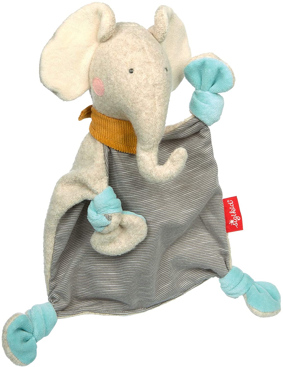 Knuffeldoek Olifant (gold)