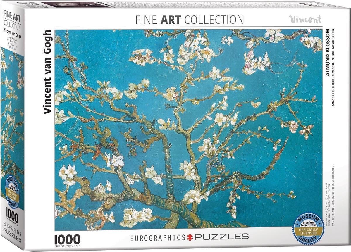 Puzzel Aimond Blossom - Vincent van Gogh (1000 st)
