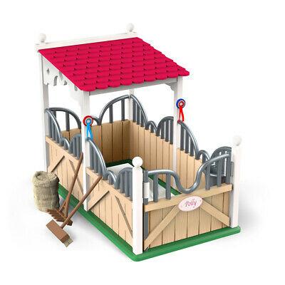 Paardenbox met accesoires - papo