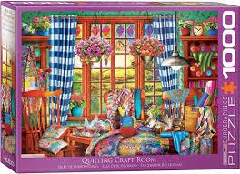 Puzzel  Quilting Craft Room (1000 st)