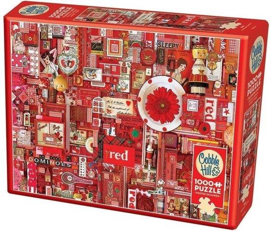 Cobble Hill Puzzle Red (1000 st)