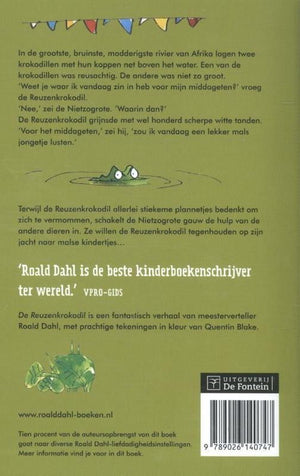 De reuzenkrokodil (hardcover)