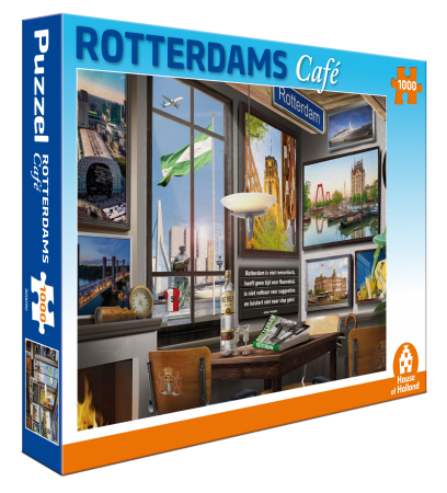 Puzzel Rotterdams Café (1000 st)
