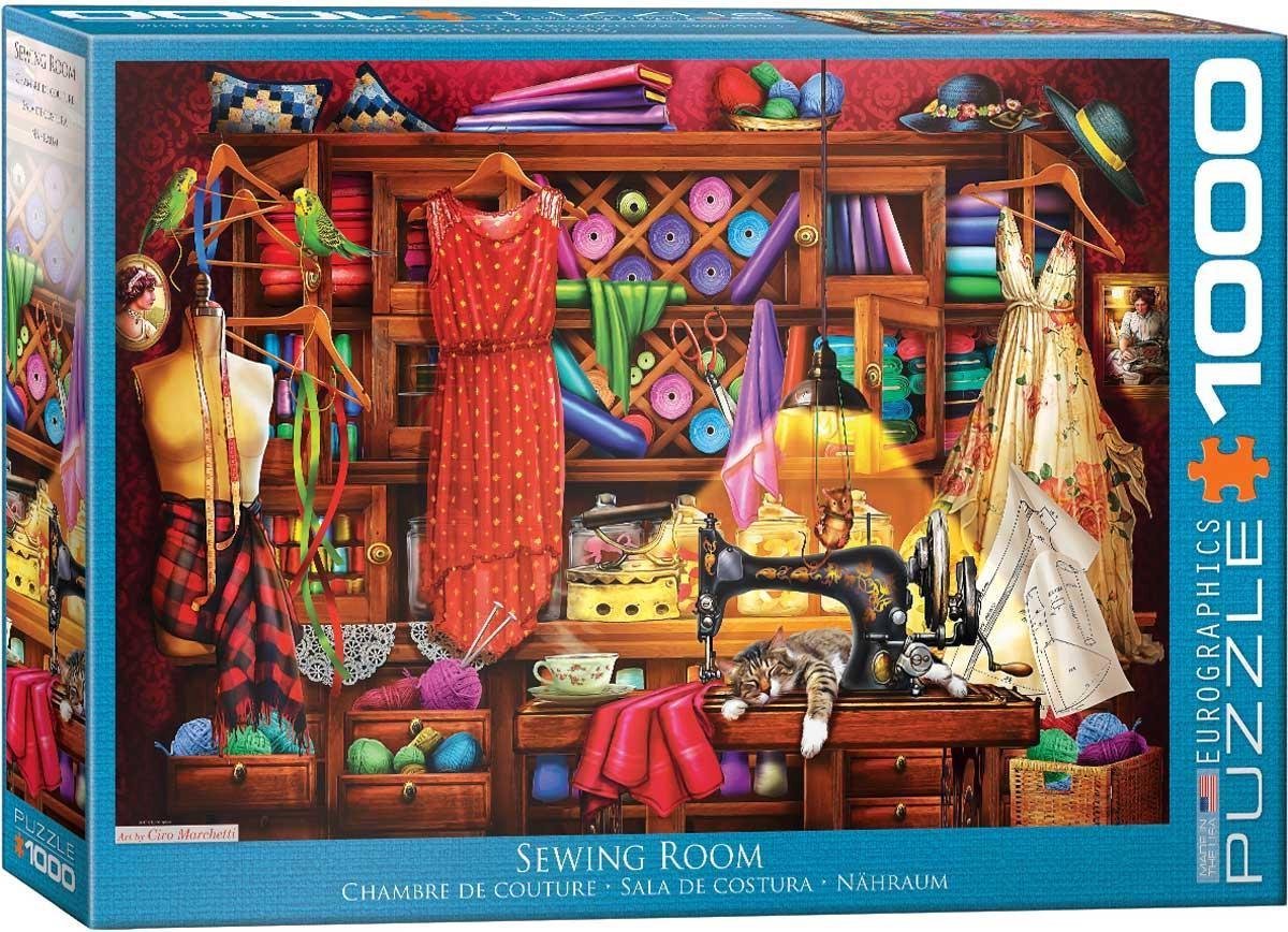 Puzzel Sewing Room (1000 st)