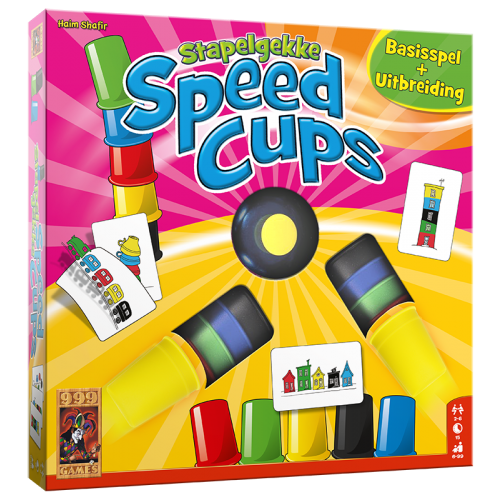 Stapelgekke Speed Cups (Basisspel + Uitbreiding)