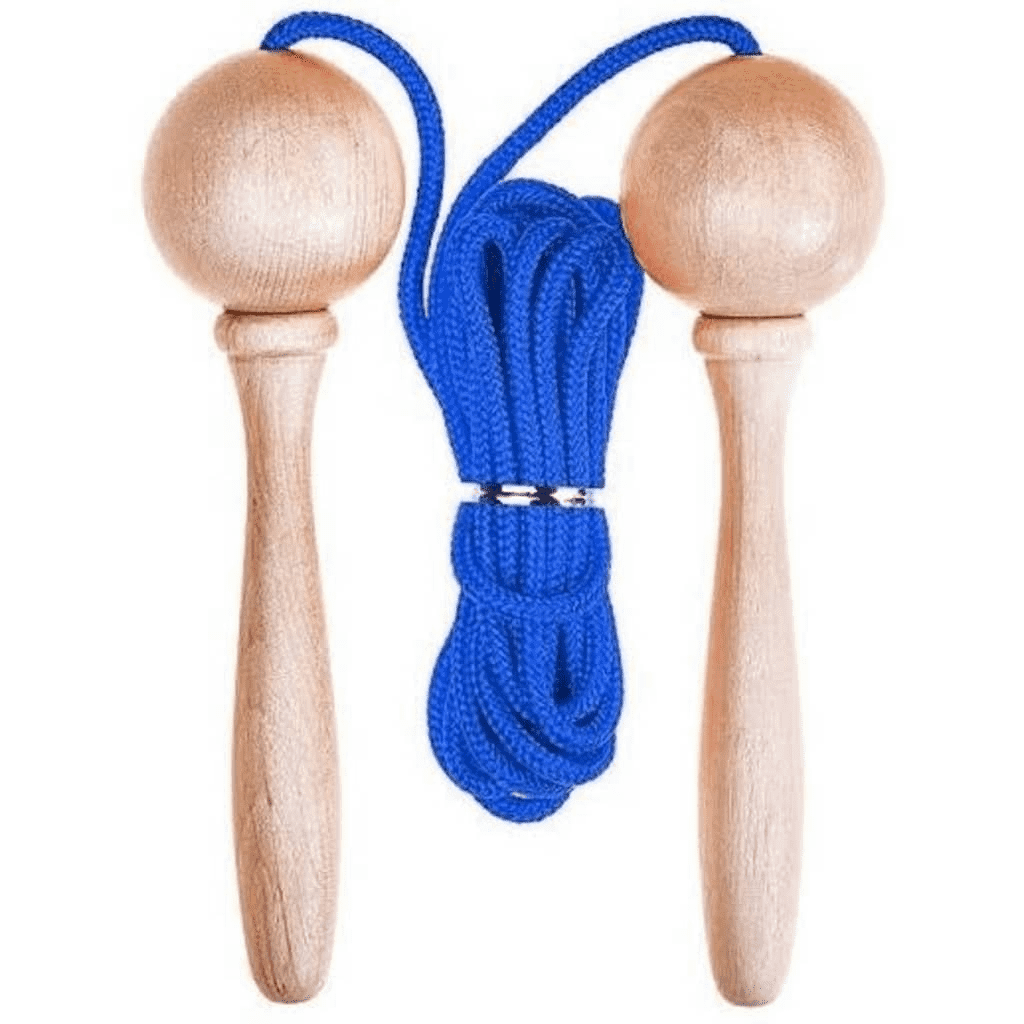 Acrobat - springtouw 3 meter - Blauw - aanpasbaar
