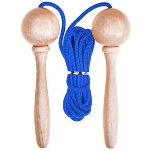 Acrobat - springtouw 3 meter - Blauw - aanpasbaar