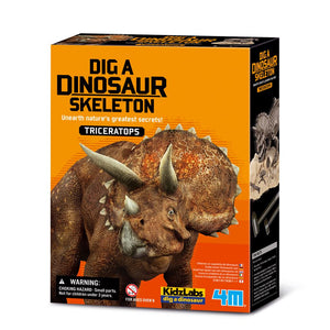 4M Kidzlabs Graaf je dinosaurus op (Triceratops)